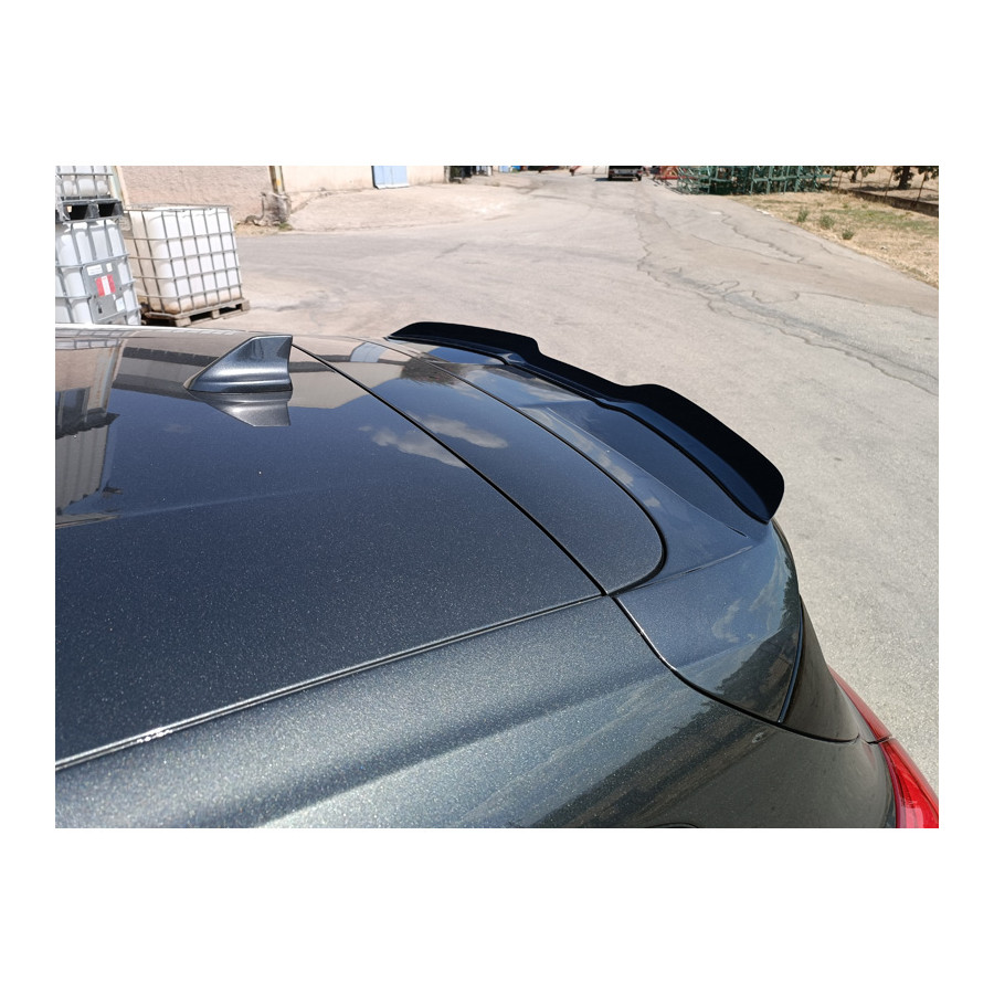 Becquet de toit (Spoiler Cap) sur mesure pour Ford Focus IV ST/ST-Line HB 2018- (ABS Noir brillant)