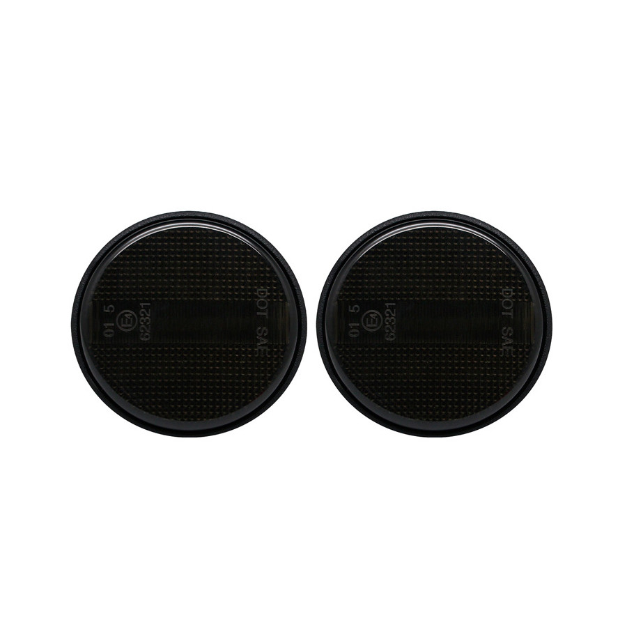 Set de clignotants latéraux LED sur mesure pour Mazda MX-5 (Miata) NA/NB/NC 1989-2015 - Gris fumée - incl.