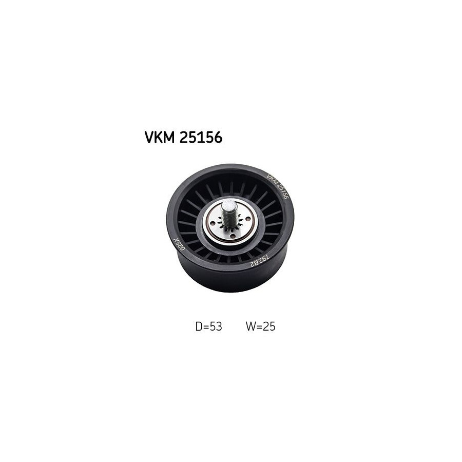 SKF Poulie renvoi/transmission courroie de distribution VKM 25156 