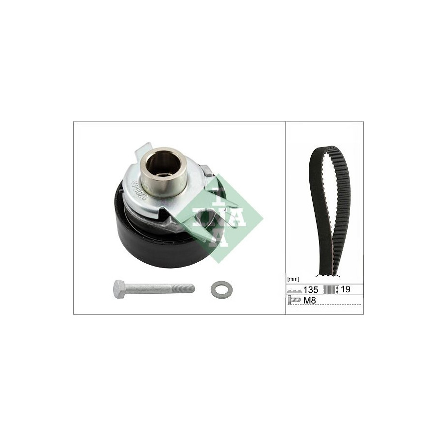 Kit de courroie de distribution 530 0199 10 INA pour SEAT VW - Image 4