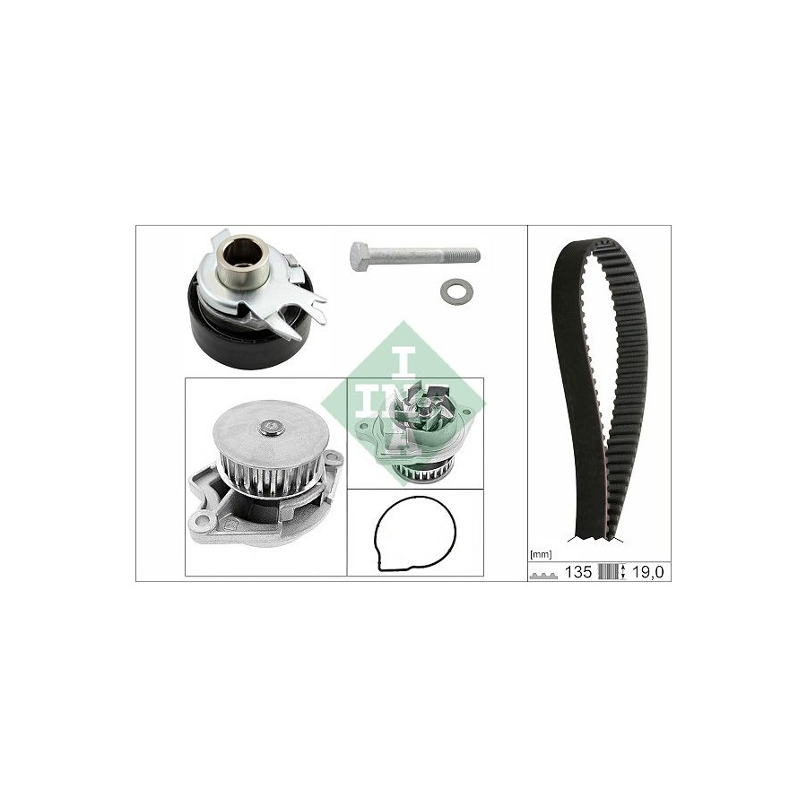 Schaeffler Ina Kit Distribution Avec Pompe À Eau 530 0199 30 - Image 4