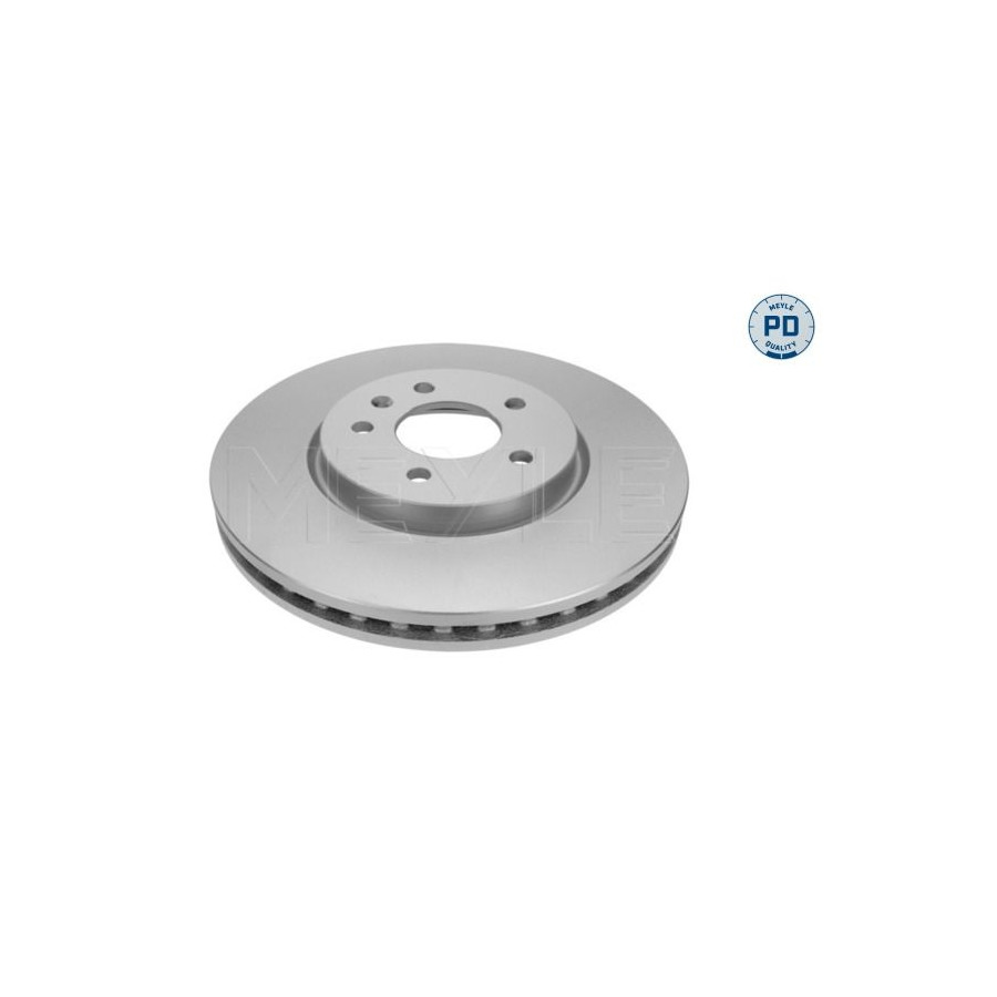 2x Disque de frein Essieu avant ventilé 615 521 0007/PD MEYLE pour OPEL VAUXHALL - Image 5