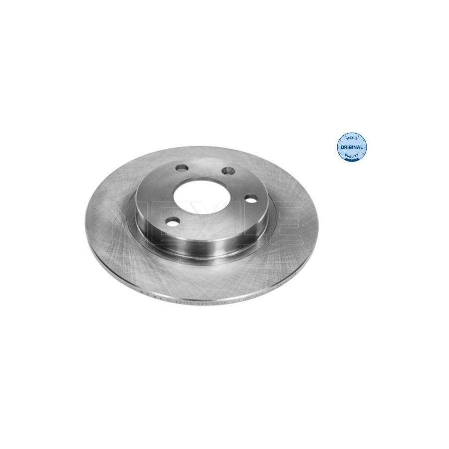 2x Disque de frein Essieu avant plein 11-15 521 0012 MEYLE pour CITROËN PEUGEOT - Image 4