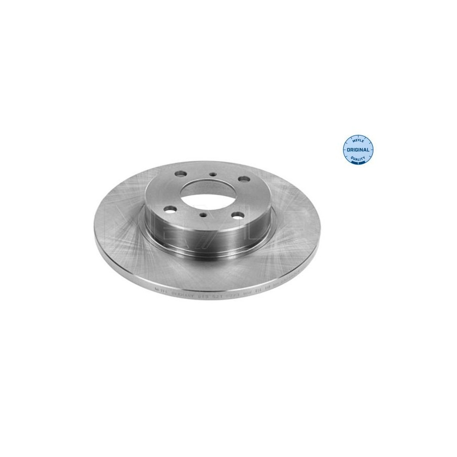2x Disque de frein Essieu avant plein 615 521 6023 MEYLE pour OPEL SUZUKI - Image 5