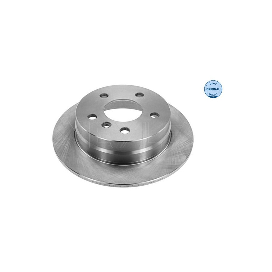 2x Disque de frein Essieu arrière plein 015 523 0027 MEYLE pour MERCEDES-BENZ - Image 5