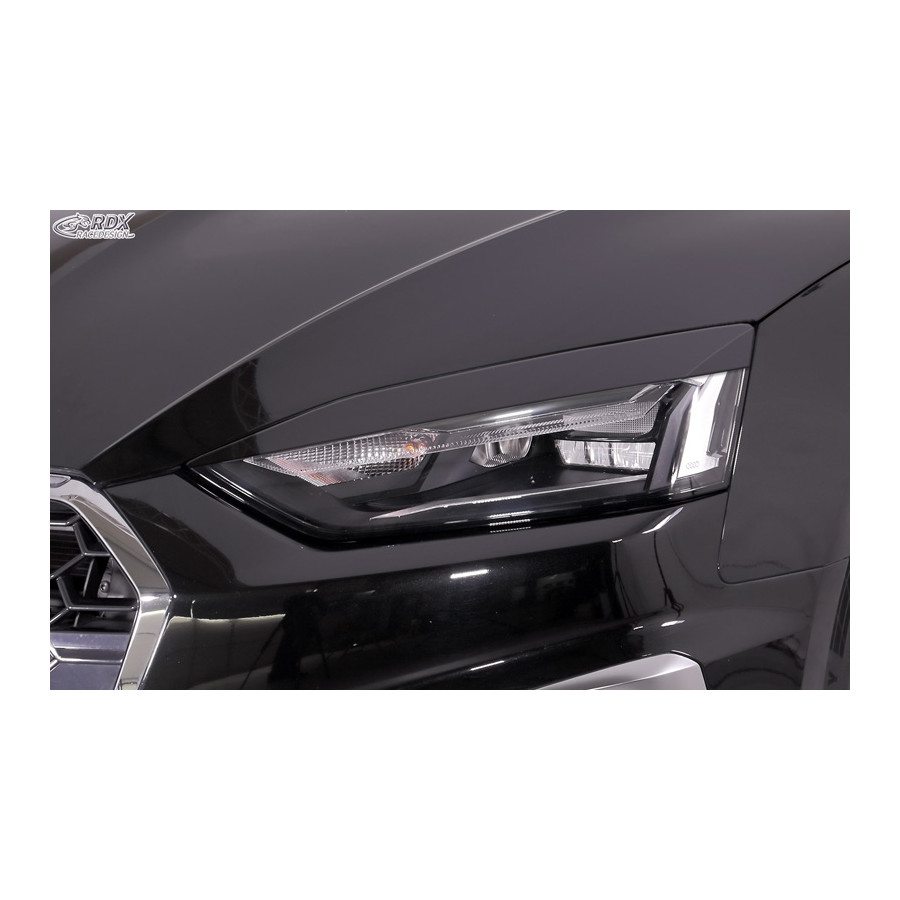 Spoilers de phares sur mesure pour Audi A5 (F5) 2016-2020 & Facelift 2020- (uniquement avec phares LED, pas