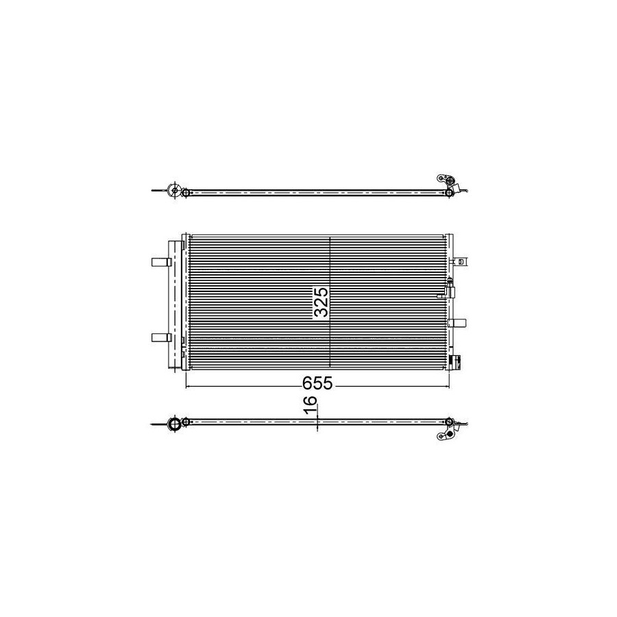 Mahle Original Condenseur, Climatisation Ac 2 000S - Image 5
