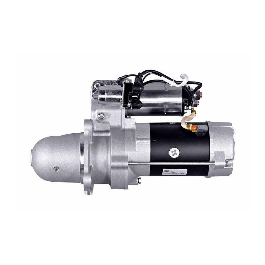 Démarreur Anlasser Starter 24 V 4 kW 9 Dents HELLA pour Mercedes-Benz Vario - Image 2