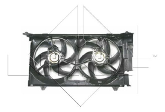 Ventilateur De Refroidissement Moteur NRF 47003