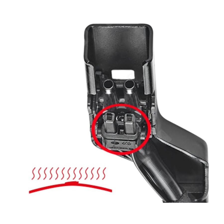 Balai d'essuie-glace SILENCIO AQUABLADE SET 572324 Valeo