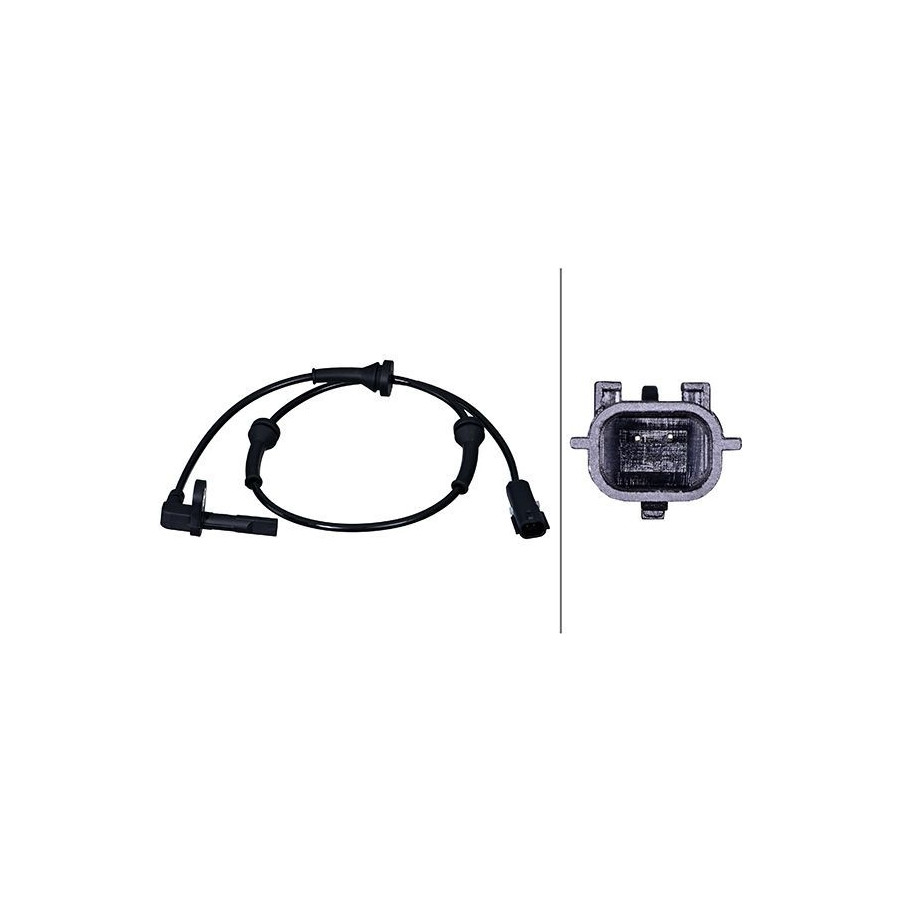 Hella Capteur De Vitesse De Roue 6Pu358218101 Nissan;Opel;Renault;Vauxhall