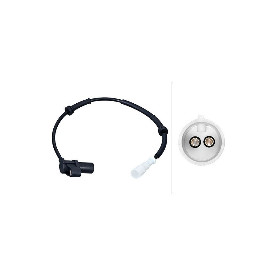Hella Capteur De Vitesse De Roue 6Pu358218401 Renault