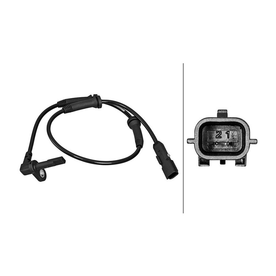 Hella Capteur, Vitesse De Roue 6Pu 358 217-091 - Image 3