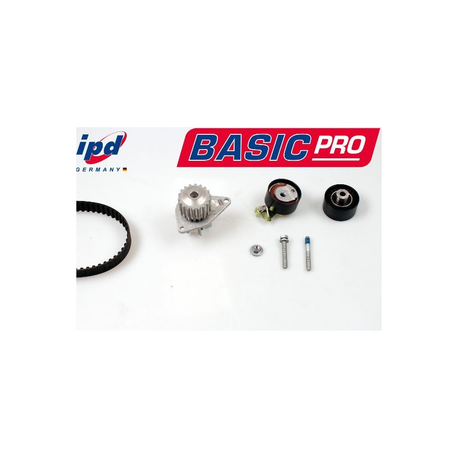 Pompe à eau + kit de courroie de distribution IPD BASIC-PRO K62077 Hepu