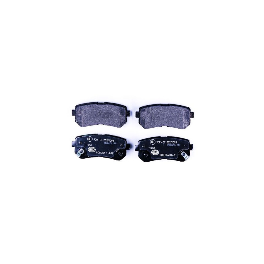 Hella Kit De Plaquettes De Frein, Frein À Disque 8Db 355 014- 8Db355014911 Hyundai