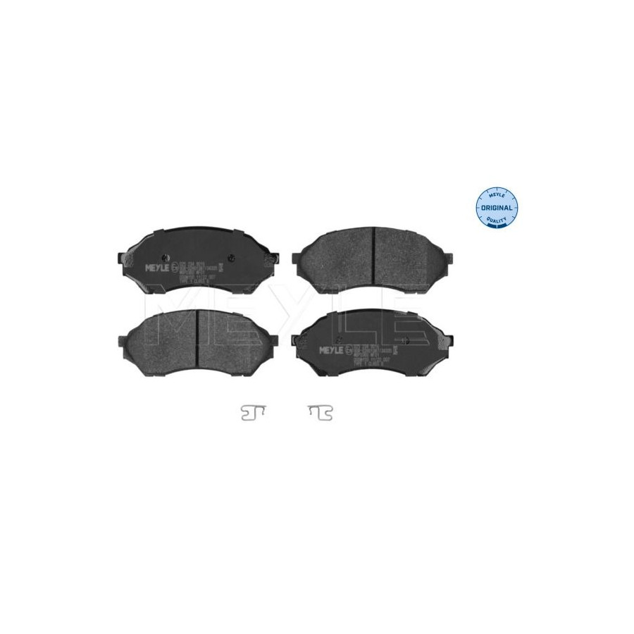 MEYLE 025 234 9016 Plaquettes de frein avant pour Mazda 323 - Image 4