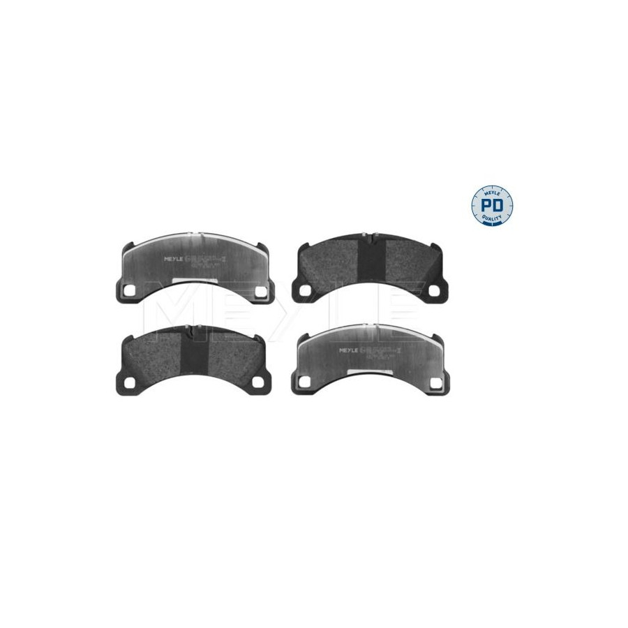 Original MEYLE Kit De Plaquettes De Frein À Disque 025 257 0116/PD Pour Porsche - Image 5
