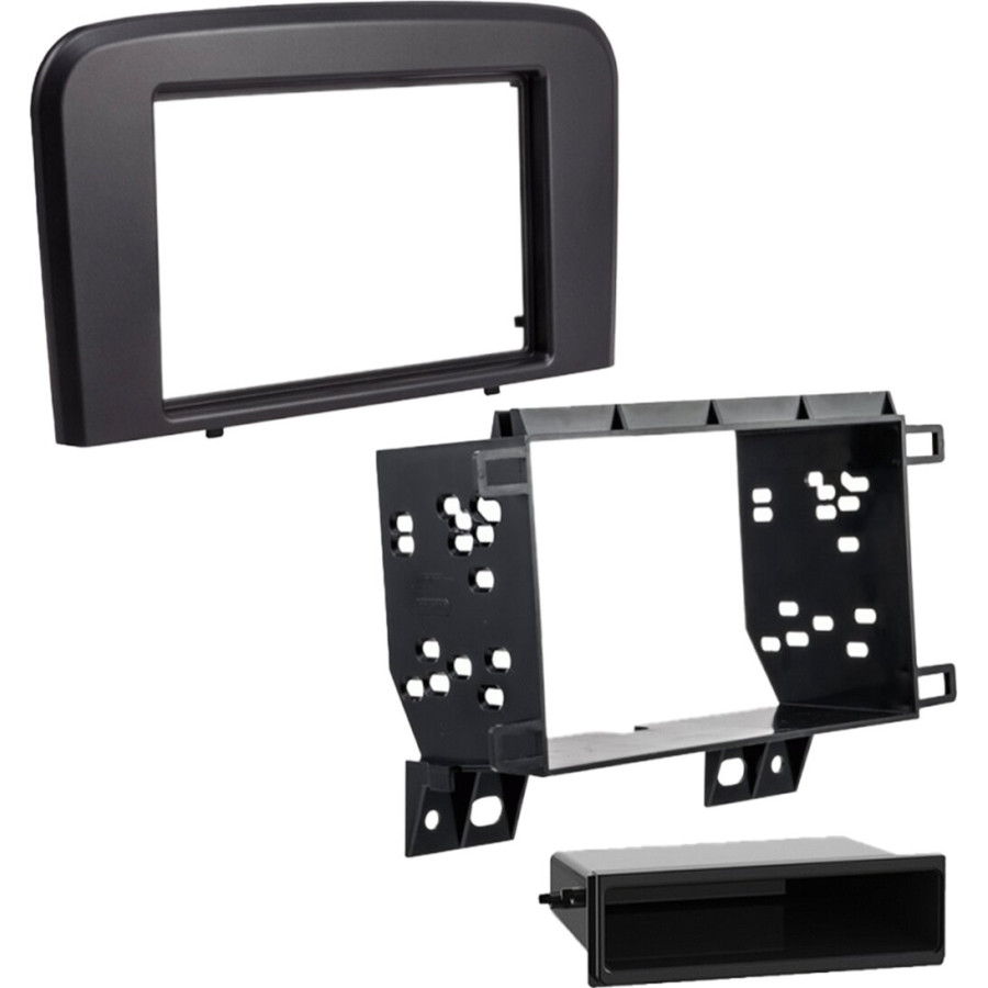 Panneau radio 2 DIN avec compartiment de rangement Volvo S80 (TS) 08/1998-06/2004 (METRA)