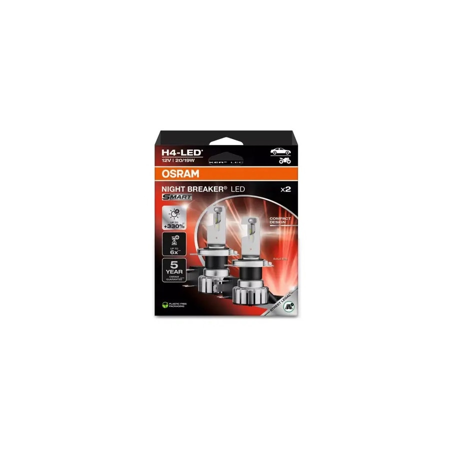 Osram Night Breaker LED SMART H4 - 2 pièces
