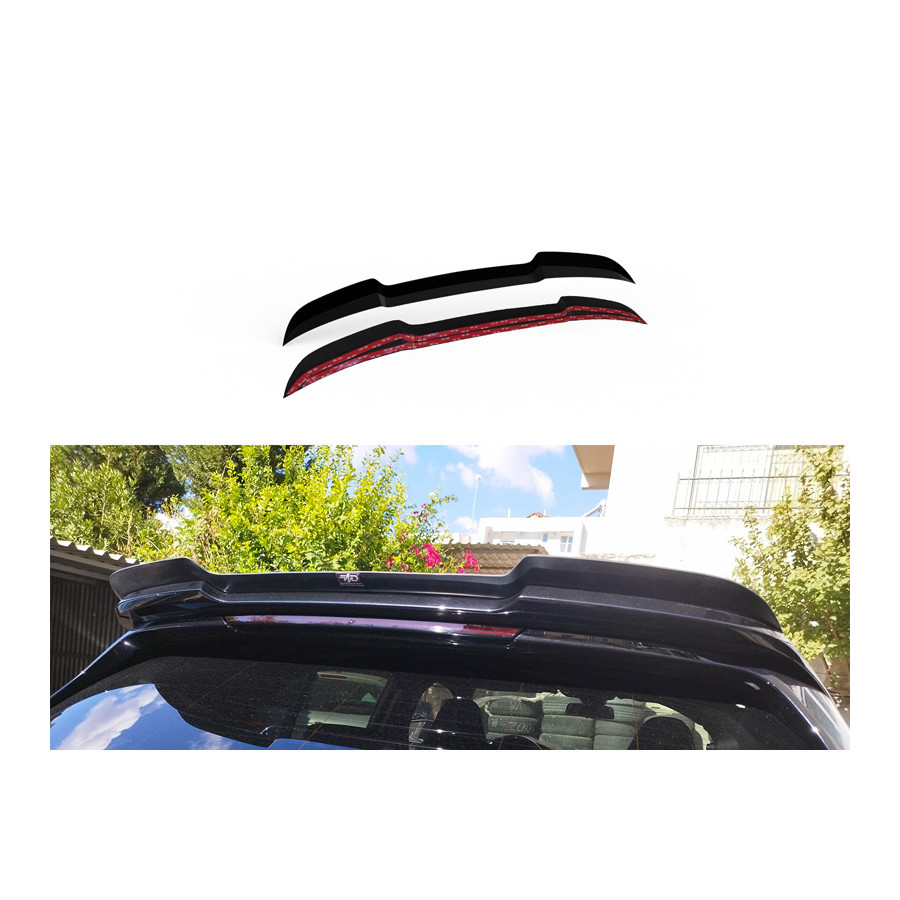 Spoiler de toit (Spoiler Cap) sur mesure pour BMW Série 1 (F40) M-Sport/128ti/M135i 2019-2024 (ABS brillant