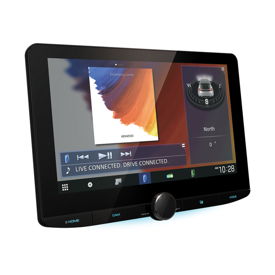 Kenwood DMX5623DABS - Écran flottant HD 10