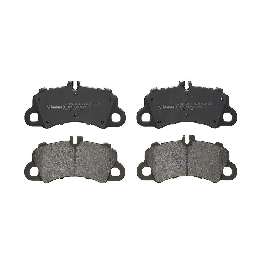 Plaquettes de frein P 65 043 BREMBO pour PORSCHE MACAN CAYENNE CAYENNE Coupe - Image 5