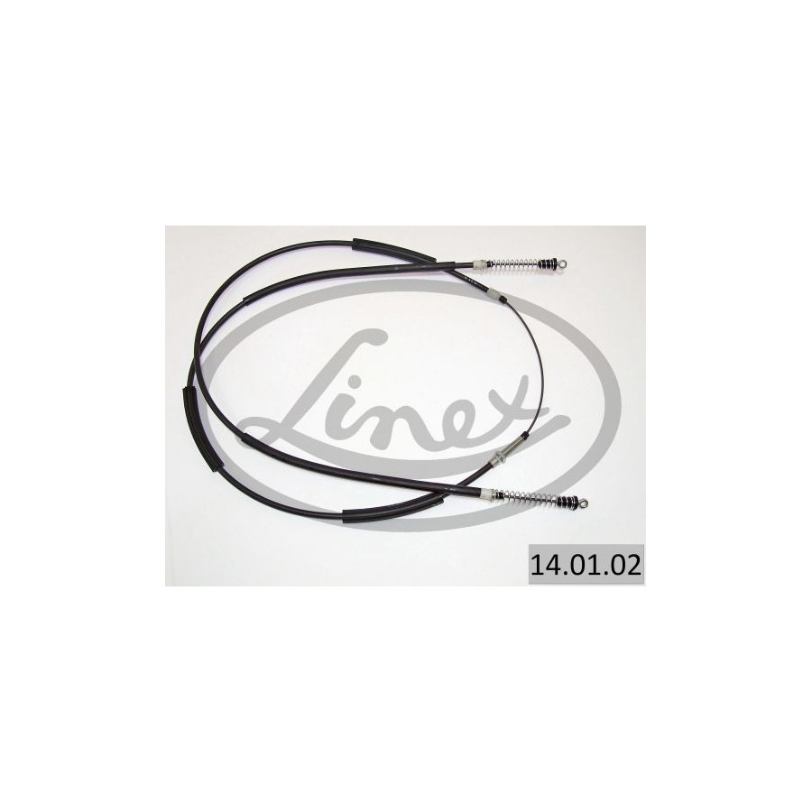 Câble de frein à main arrière 14.01.02 LINEX pour FIAT CINQUECENTO - Image 4