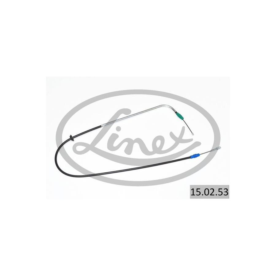 Câble de frein à main avant 15.02.53 LINEX pour FORD TRANSIT Autobus/Autocar - Image 4
