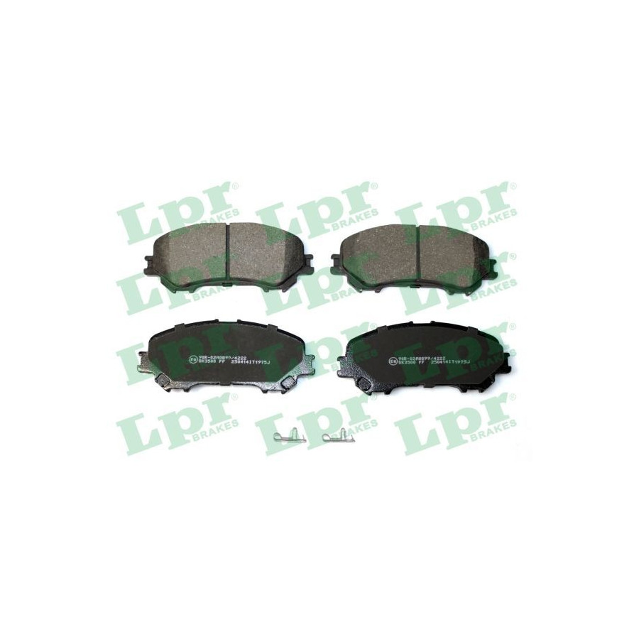 Lpr Kit De Plaquettes De Frein, Frein À Disque 05P1975 05P1975 Nissan;Renault