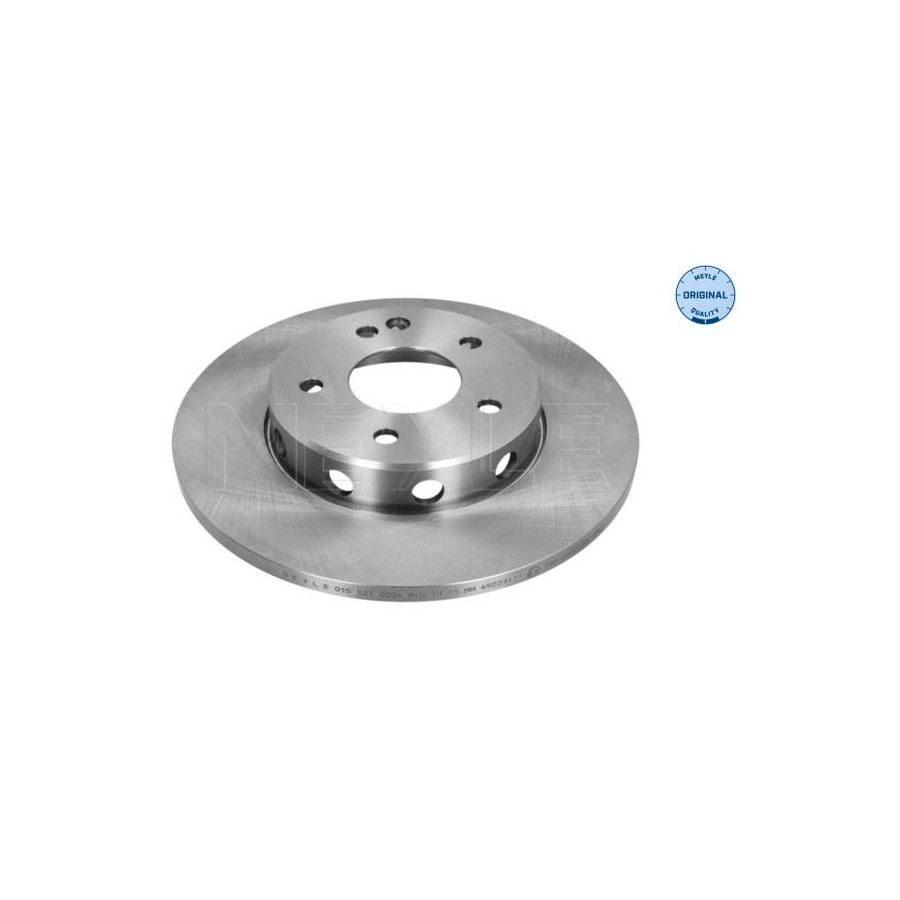 2x Disque de frein Essieu avant plein 015 521 0034 MEYLE pour MERCEDES-BENZ - Image 5