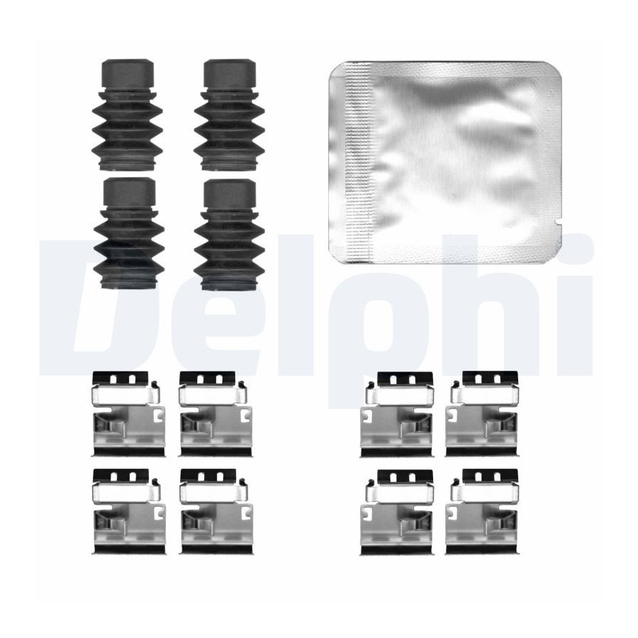 Delphi Kit D'accessoires, Plaquette De Frein À Disque Lx0834 Ford;Opel;Vauxhall