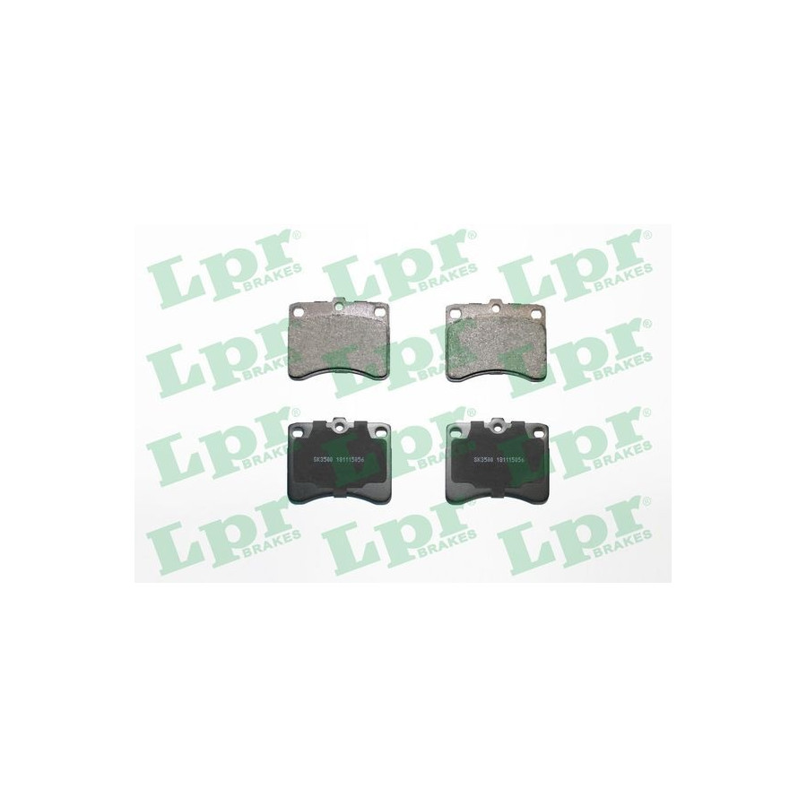 Lpr Jeu De Plaquettes De Frein, Frein À Disque 05P056 05P056 Daihatsu