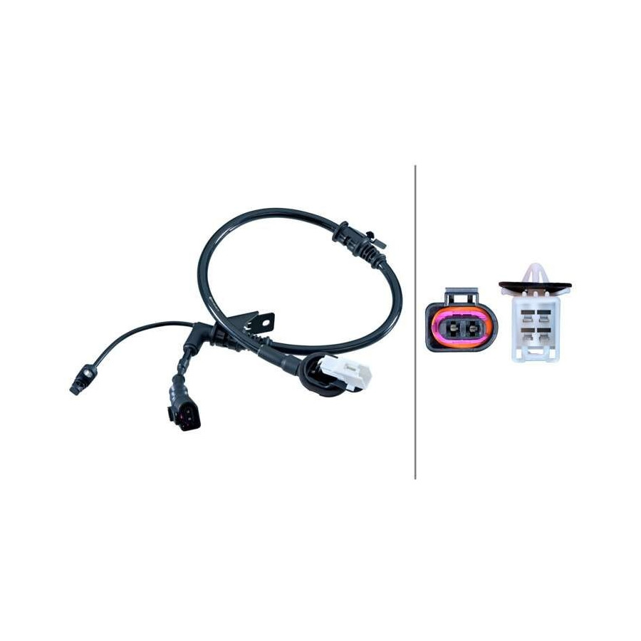 Hella Capteur, Vitesse De Roue 6Pu 358 268-161 - Image 3