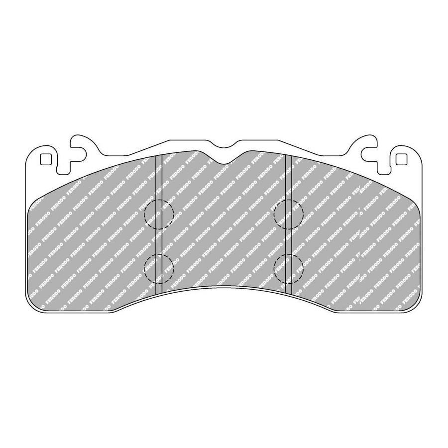 Plaquettes de frein FCP4711Z FERODO RACING pour AUDI A6 C6 Avant A6 C6 - Image 4
