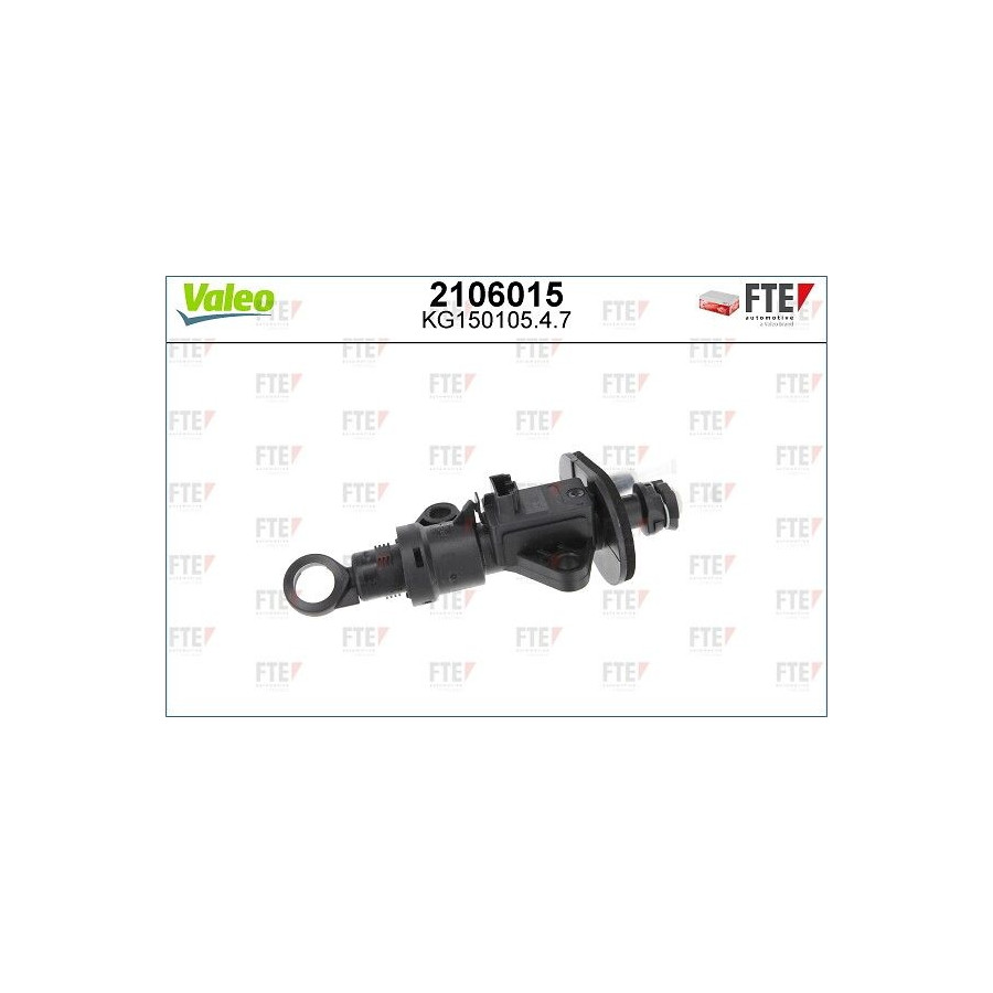 Maître-cylindre d'embrayage Matière plastique 2106015 VALEO pour SEAT VW AUDI - Image 4