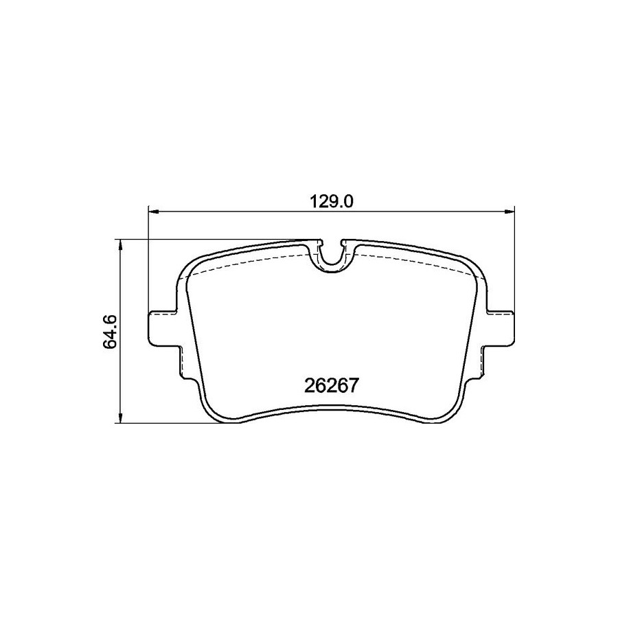 Brembo Kit De Plaquettes De Frein, Frein À Disque P 85 190 - Image 5