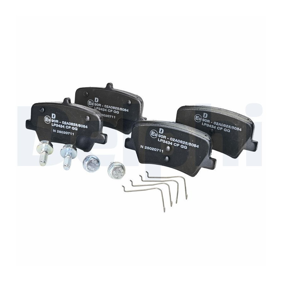Delphi Kit De Plaquettes De Frein, Frein À Disque Lp3434 Lp3434 Geely;Lynk & Co;Volvo