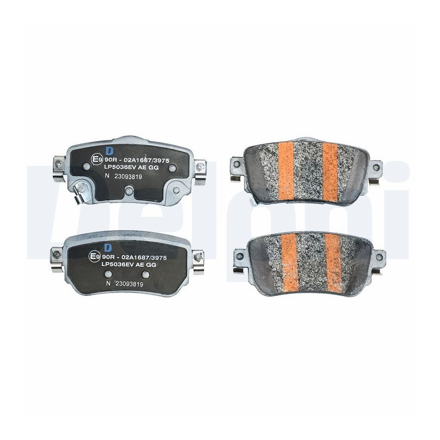Delphi Jeu De Plaquettes De Frein Lp5036ev - Image 3