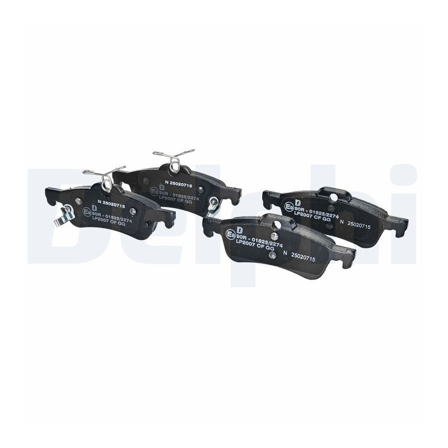 Plaquettes de frein LP2007 DELPHI pour TOYOTA DAIHATSU HONDA - Image 3