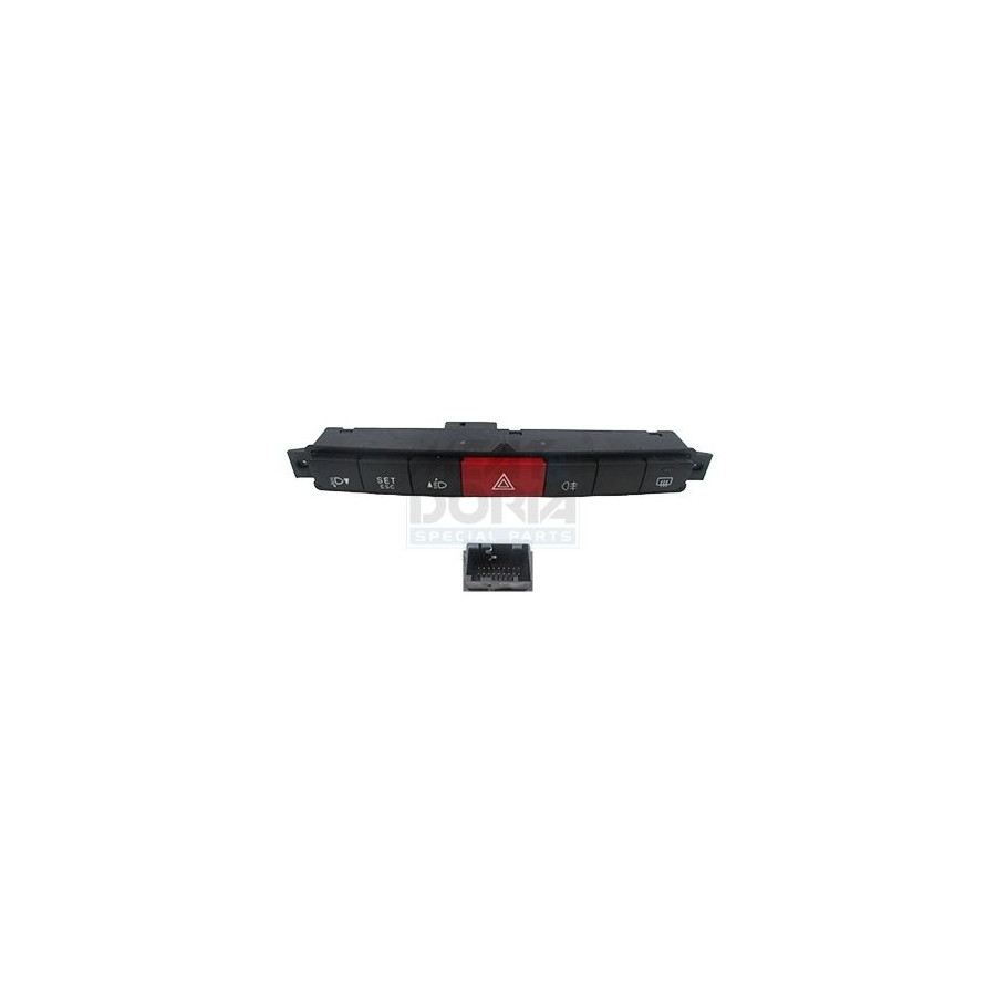 Meat & Doria Interrupteur De Voyant Clignotant D'avertissement 206044 Fiat