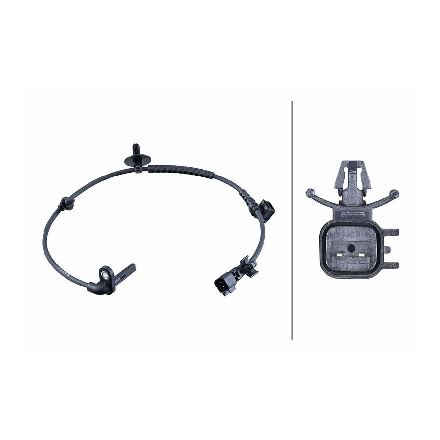 Hella Capteur De Vitesse De Roue 6Pu358252851 Chevrolet;Opel;Vauxhall