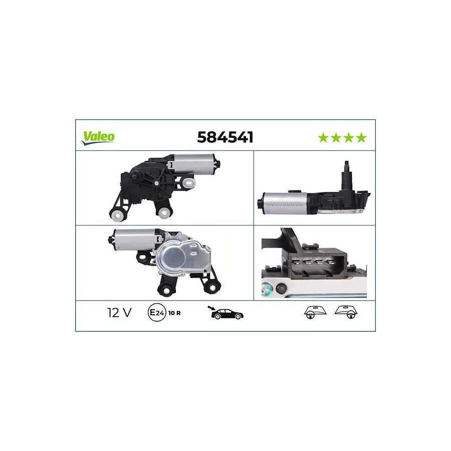 Valeo Moteur D'essuie-Glace 584541 Skoda