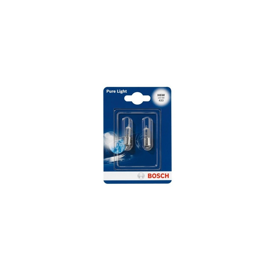 Bosch Ampoule Secondaire H6w Pure Light 12V/6W, 2 Pièce - Image 4