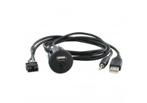 USB 2.0/ AUX audio/ video in