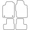 Automatten passend voor Ford Escort 1990-1994, voorbeeld 2