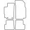 Automatten passend voor Peugeot 406 4-delig, voorbeeld 5