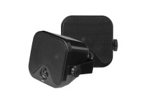 GAS MAD BK1-44 2-way box speaker - black, opbouwspeaker 10cm