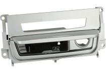 1-DIN Paneel BMW 3-Serie Limousine (E90), Touring (E91), Coupe (E92), Cabrio (E93) Kleur: Zilver