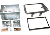 2-DIN Paneel Fiat Panda 2003-2012 Kleur: Anthraciet