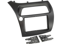 2-DIN Paneel Honda Civic 2006-2012 - Kleur: zwart 